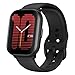 Amazfit Active 42mm Smartwach, Sprachassistent Sprache-zu-Text; Bis zu 14 Tage Akkulaufzeit, GPS, Routennavigation, Bluetooth-Anruf, Kompatibel mit iOS und Android, Gesundheits- und Fitnessmanagement