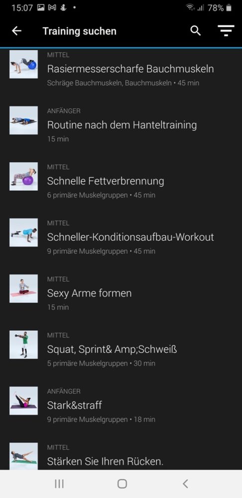 Anleitung Garmin Workouts 5