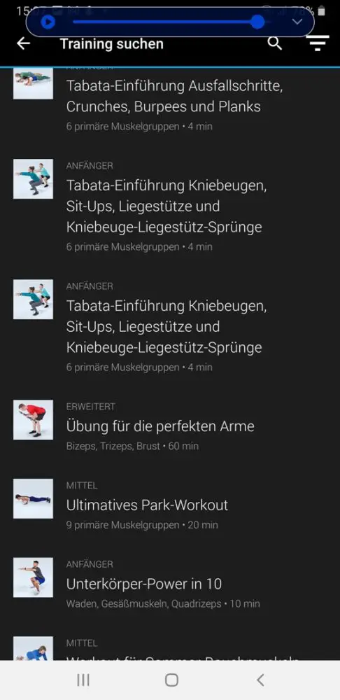 Anleitung Garmin Workouts 6