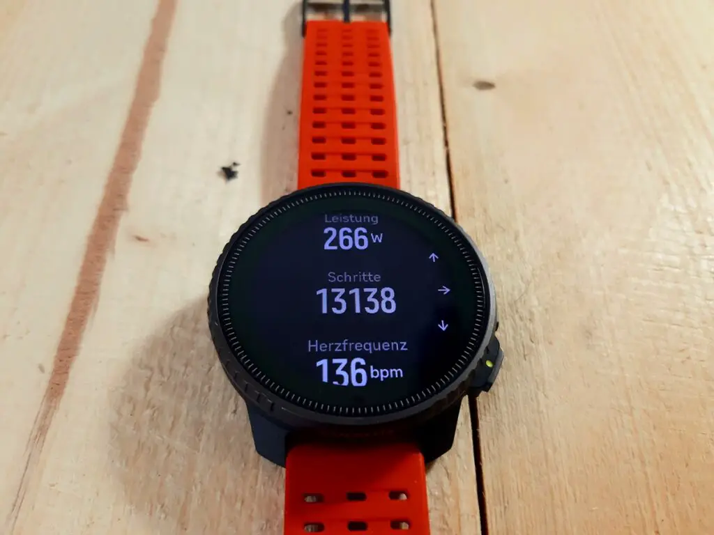 Suunto Vertical Trainingsaufzeichnung